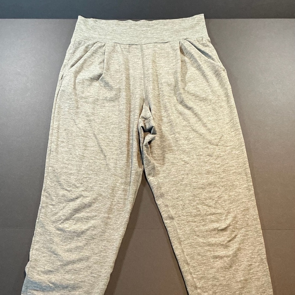Vuori DreamKnit Jogger Heather Gray High Rise Lounge Pants Size S